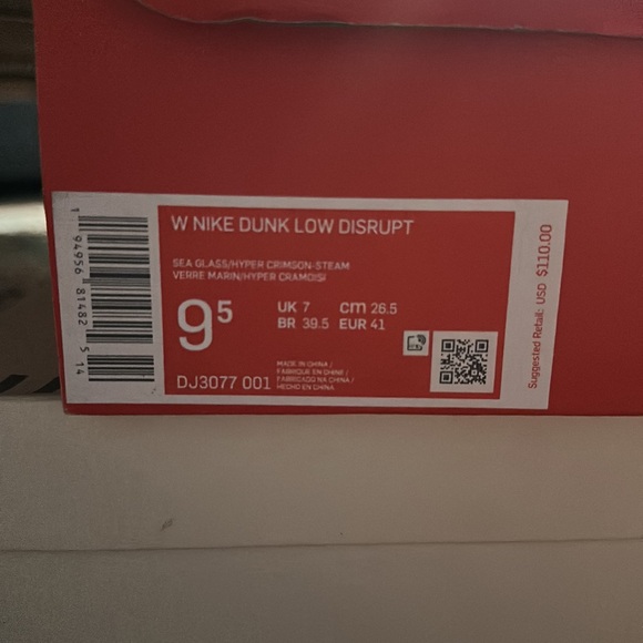 Brand New Womens Nike Dunk Low Disrupt - Picture 8 of 8